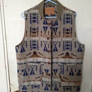 Powder River Aztec Pattern Panhandle Slim